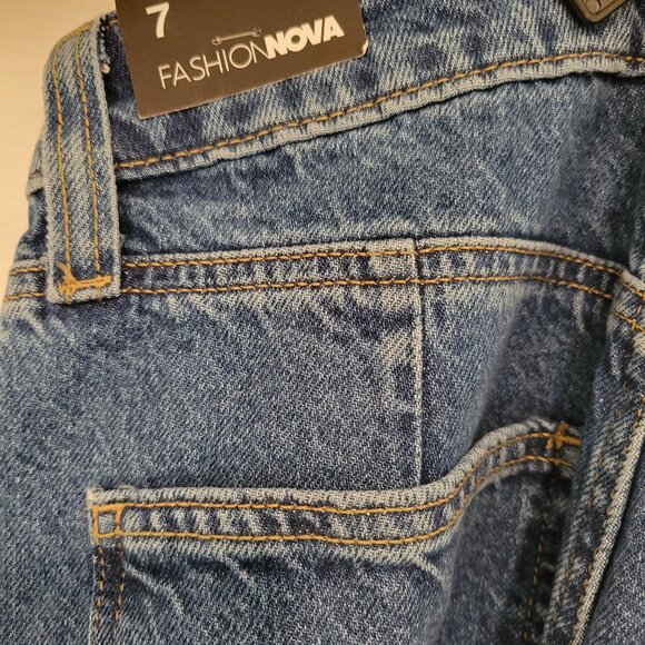 Palazzo High Rise/Waist Jeans NWT Sz 7 - Picture 12 of 12